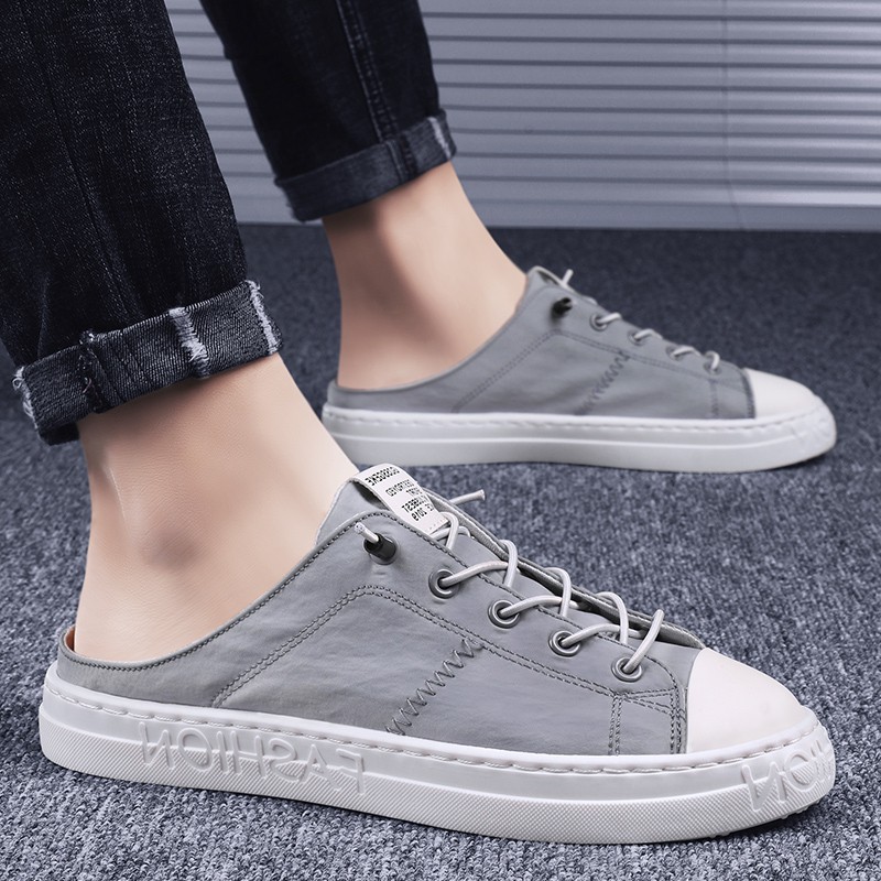 Giày lười vải Canvas thời trang cá tính cho nam | BigBuy360 - bigbuy360.vn