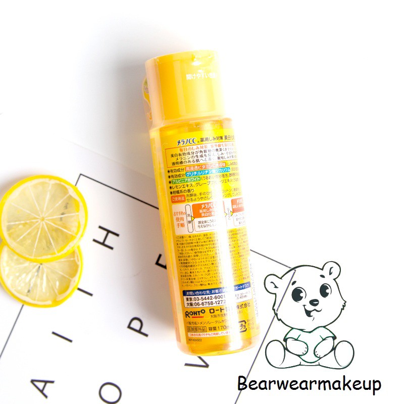 AUTHENTIC NƯỚC HOA HỒNG VITAMIN C CC MELANO-LOTION CC MELANO