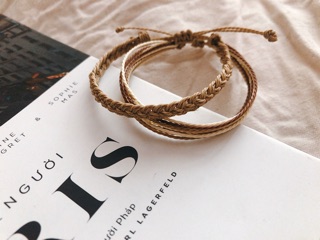 Set vòng phối màu nâu
