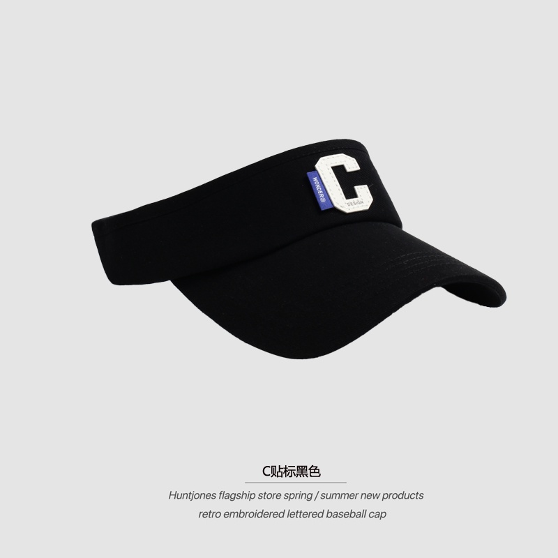 Mũ Lưỡi Trai Hở Chóp In Chữ C Phong Cách Hàn Quốc Chống Nắng Mùa Hè Dễ Phối Đồ