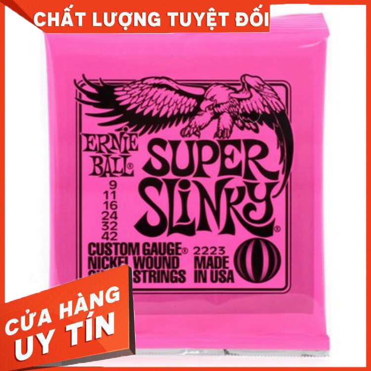 [HDMusictechnology] USA Ernie Ball 2223-09-42 Dây đàn guitar điện
