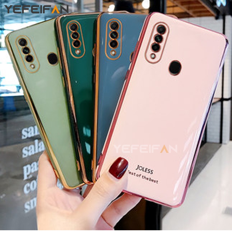 Ốp điện thoại cho Realme C25Y C21Y C11 2021 C17 C15 GT 5G 7i X3 Super ZoomTPU mềm mạ điện chống rơi Ốp
