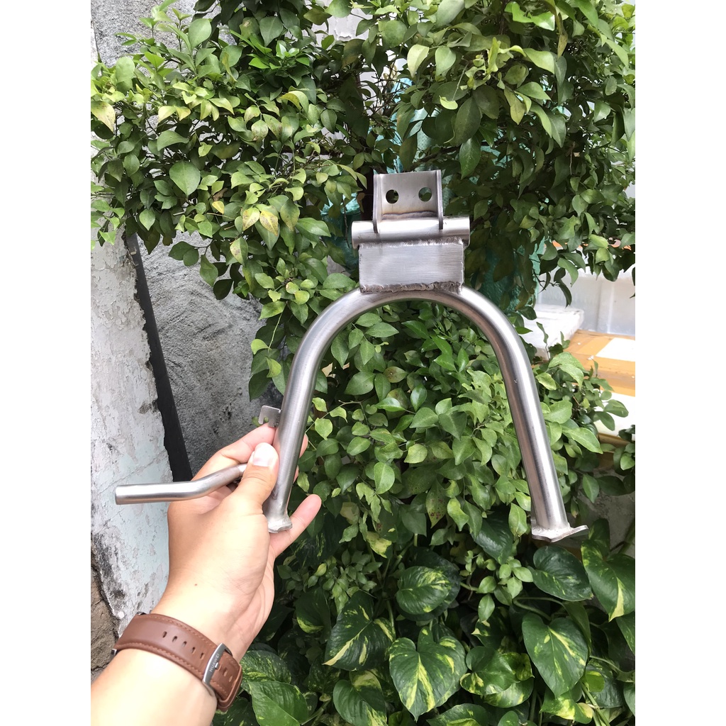 CHỐNG ĐỨNG, INOX 304 EX 150 LẮP NHƯ ZIN . DoChoiXeMay