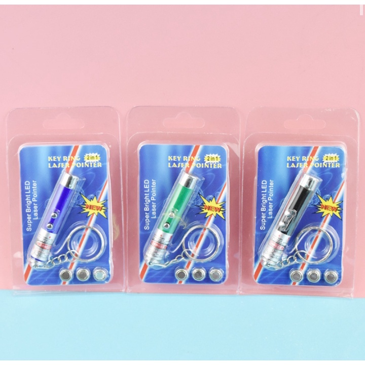 *HCM* Đèn pin laser trêu mèo 2 chế độ (tặng kèm pin) - Hàng tốt siêu bền siêu sáng