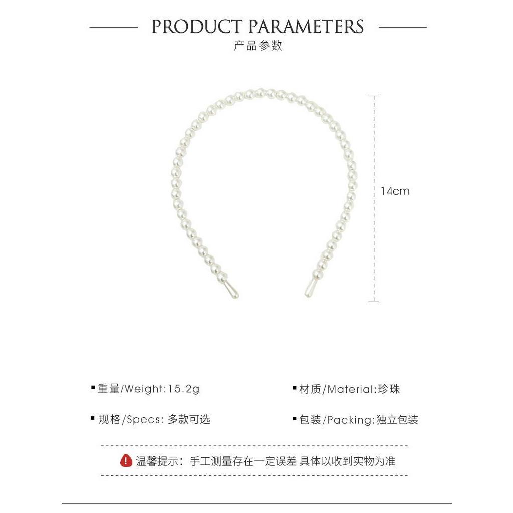 Cài tóc đính ngọc trai giả thời trang nữ tính ngọt ngào