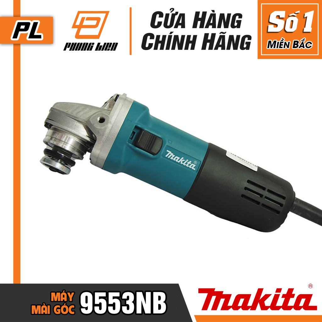 Máy Mài Góc Makita 9553NB (100MM-710W) - Hàng Chính Hãng