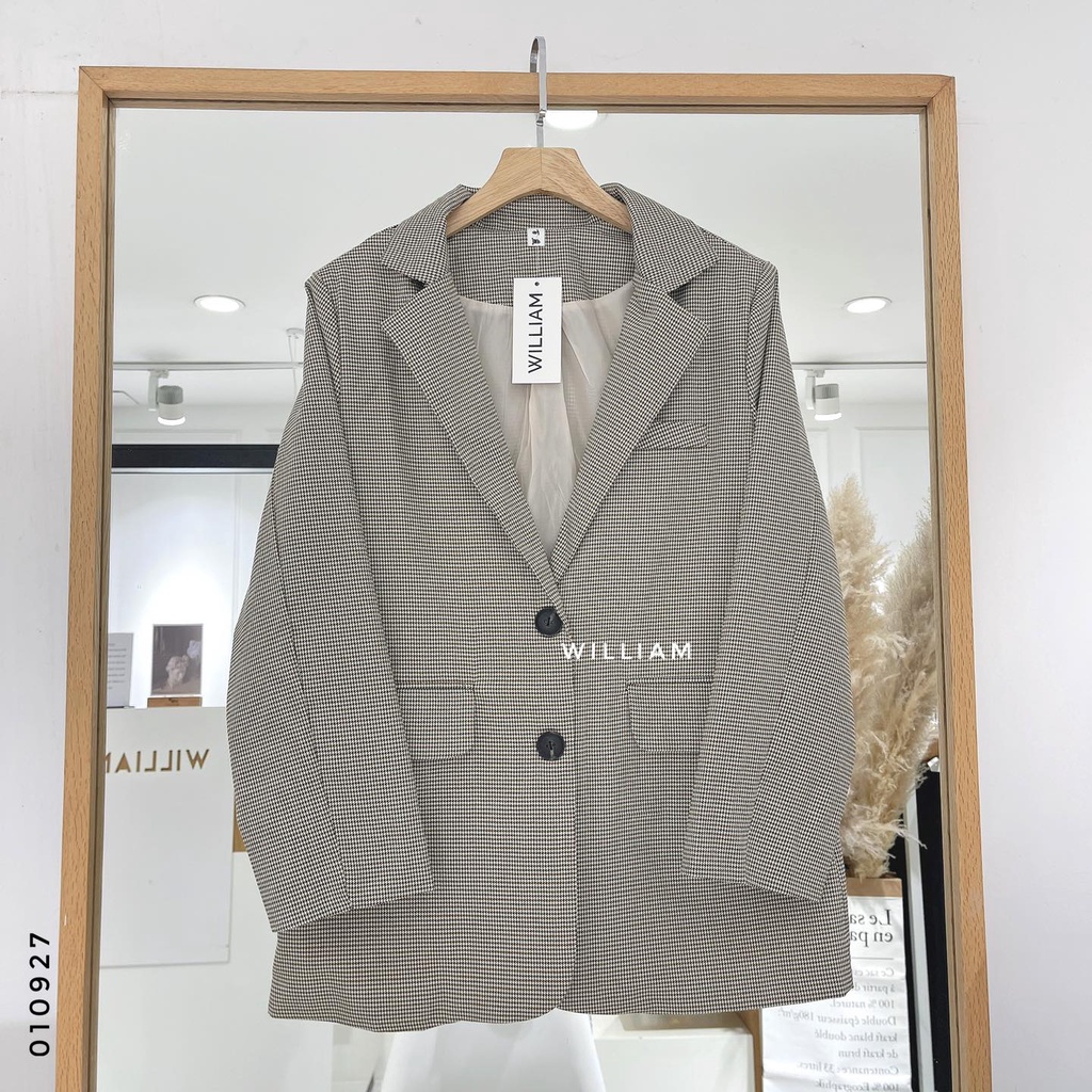 Blazer kẻ 2 lớp 254 (010927)