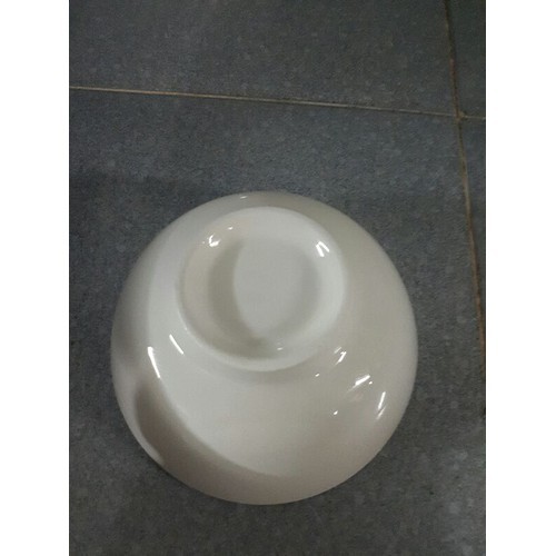 Đĩa sứ sâu lòng dáng mới - FREESHIP - Đĩa sâu lòng bằng gốm sứ cao cấp màu trắng