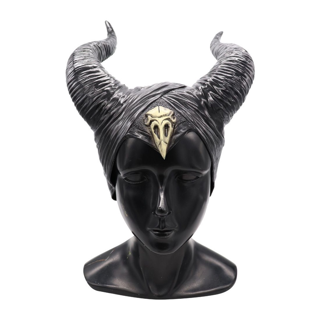 Mặt Nạ Hóa Trang maleficent 2 Sừng Ác Quỷ Đen