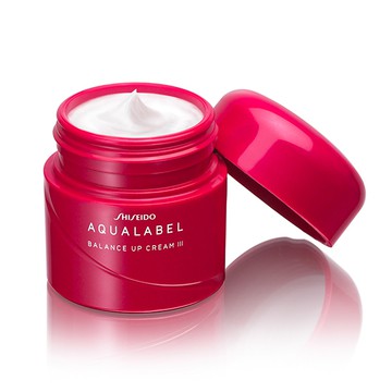 Kem dưỡng Shiseido Aqualabel Balance Up Cream màu đỏ 50g