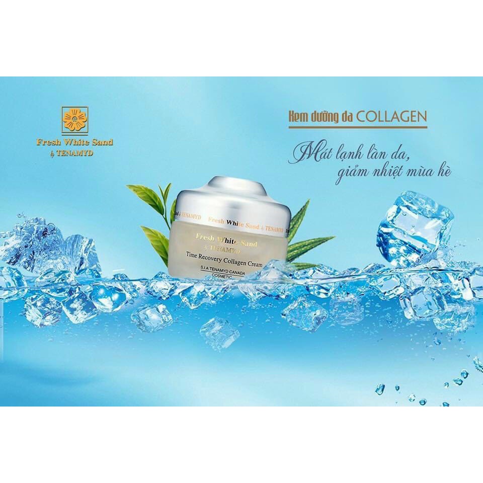 Kem dưỡng da Collagen  Fresh White Sand by TENAMYD 50ml