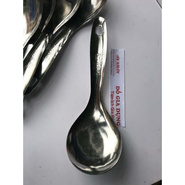 Thìa (vá) inox múc canh Giá Rẻ