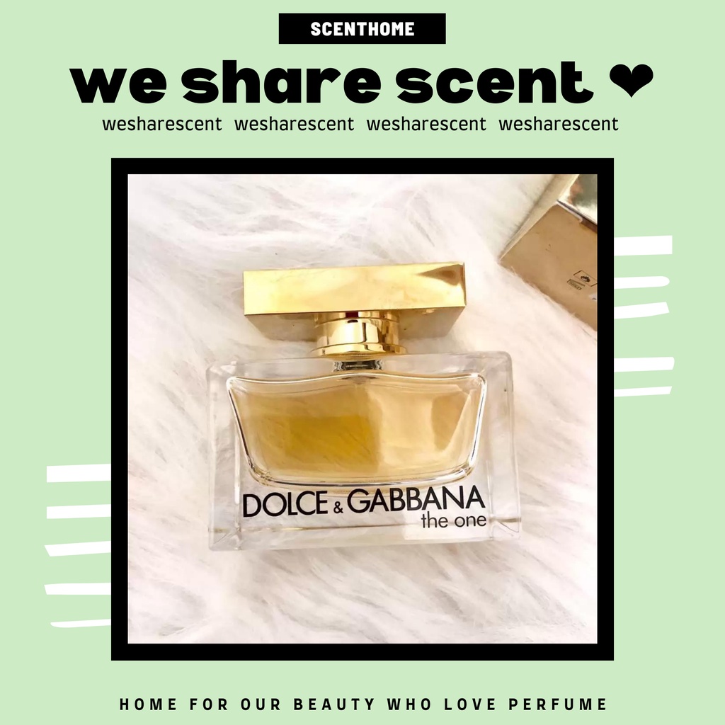 Nước hoa dùng thử Dolce & Gabbana The One Eau de Parfum for Woman 5ml/10ml/20ml - 𝙬𝙚𝙨𝙝𝙖𝙧𝙚𝙨𝙘𝙚𝙣𝙩 -