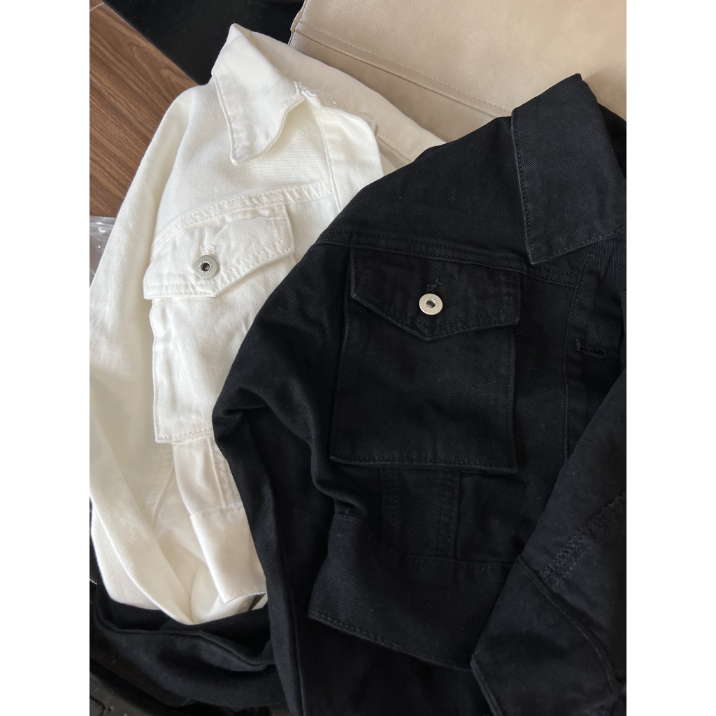 Áo khoác jeans croptop - GM05