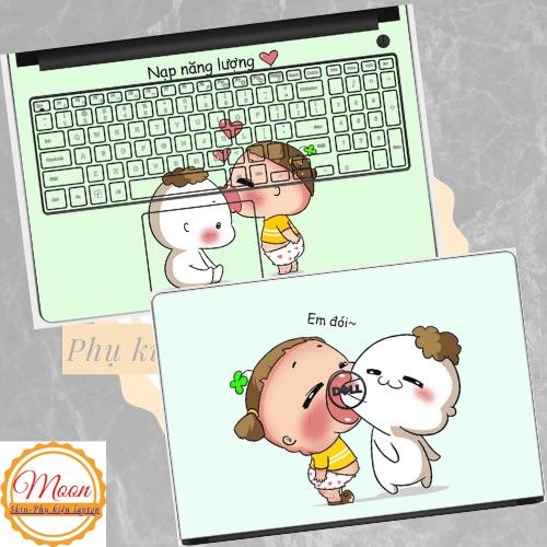 [QUỲNH AKA]Skin Laptop- Miếng Dán Bảo Vệ laptop Hình Hoạt Hình Quỳnh Aka Full Các Dòng:Dell, Hp, Acer, Asus, Macbook,,, | BigBuy360 - bigbuy360.vn