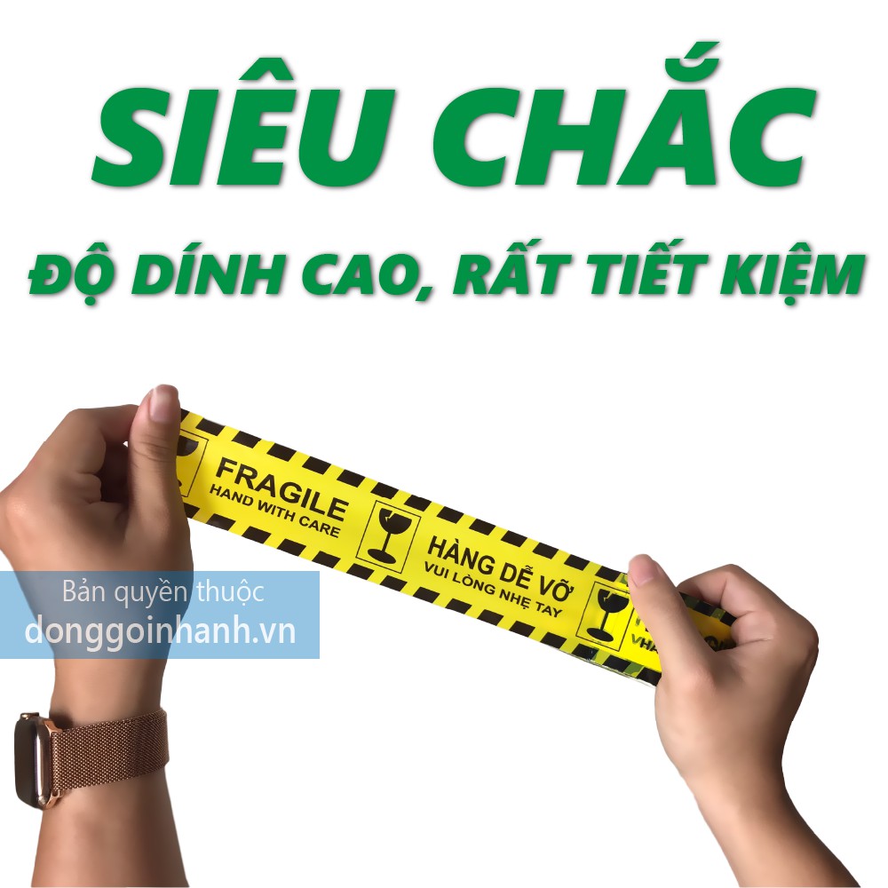 Combo 3 Cuộn Băng Keo Hàng Dễ Vỡ 100y XFAST