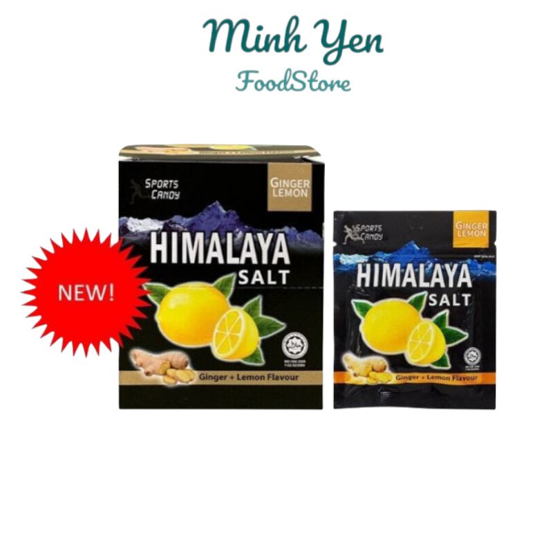 Kẹo Chanh+ Gừng Himalaya Salt