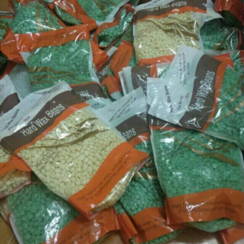 SÁP WAX LÔNG HẠT ĐẬU &quot;Hard Wax Beans&quot; TÚI 300GR