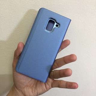 Bao Da Tráng Gương Samsung A8, A8 Plus
