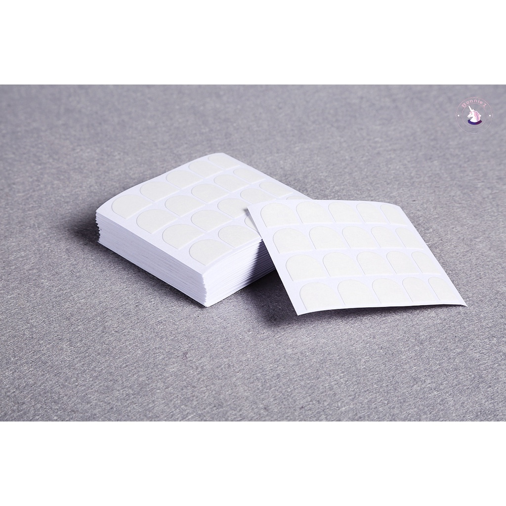 Miếng Dán Trang Trí Móng Tay Trong Suốt Hai Mặt Chống Thấm Nước