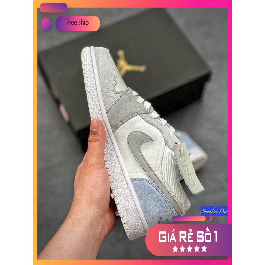 ( FULL BOX ) Giày thể thao Air Jordan 1 Low Paris cho nam nữ siêu đẹp, giày thể thao thấp cổ, jordan 1 cổ thấp