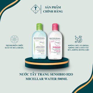 [CÓ SẴN] NƯỚC TẨY TRANG SENSIBIO H2O MICELLAR WATER 500ML