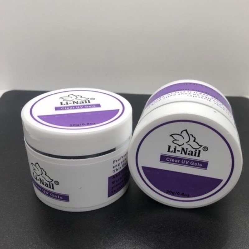 Gel đắp Li-Nail trong suốt hũ 65g