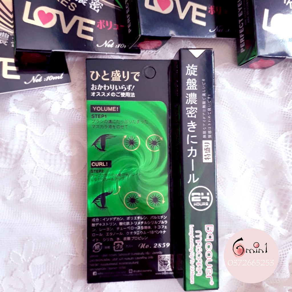 [New] Mascara Xanh Thái Lan Odbo Bq Cover Dài Mi 10ml