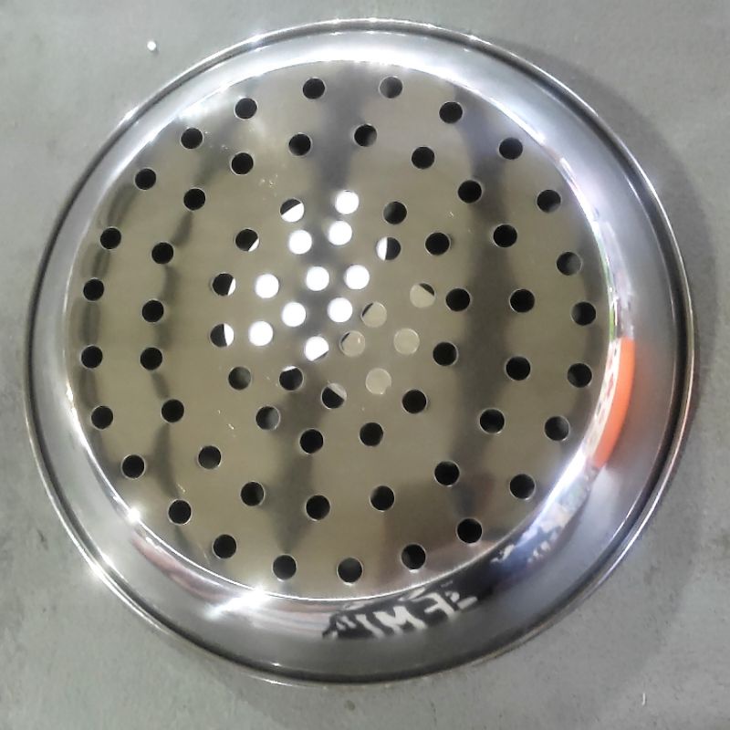 Vĩ hấp Inox có chân, không chân 22 cm