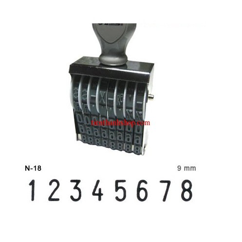 Dấu 8 số xoay Shiny 3mm 4mm 5mm 7mm 9mm 11mm