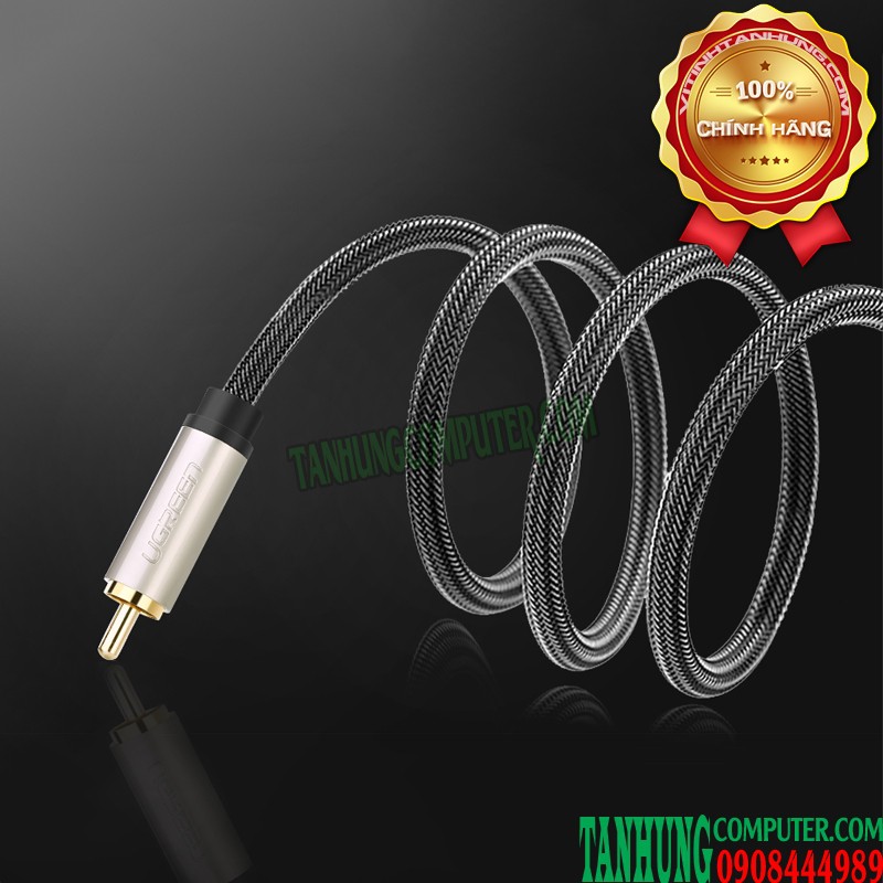 Cáp Âm Thanh Số Coaxial (2 đầu hoa sen) Cao Cấp Ugreen 20738 20739 20741 20742 20743