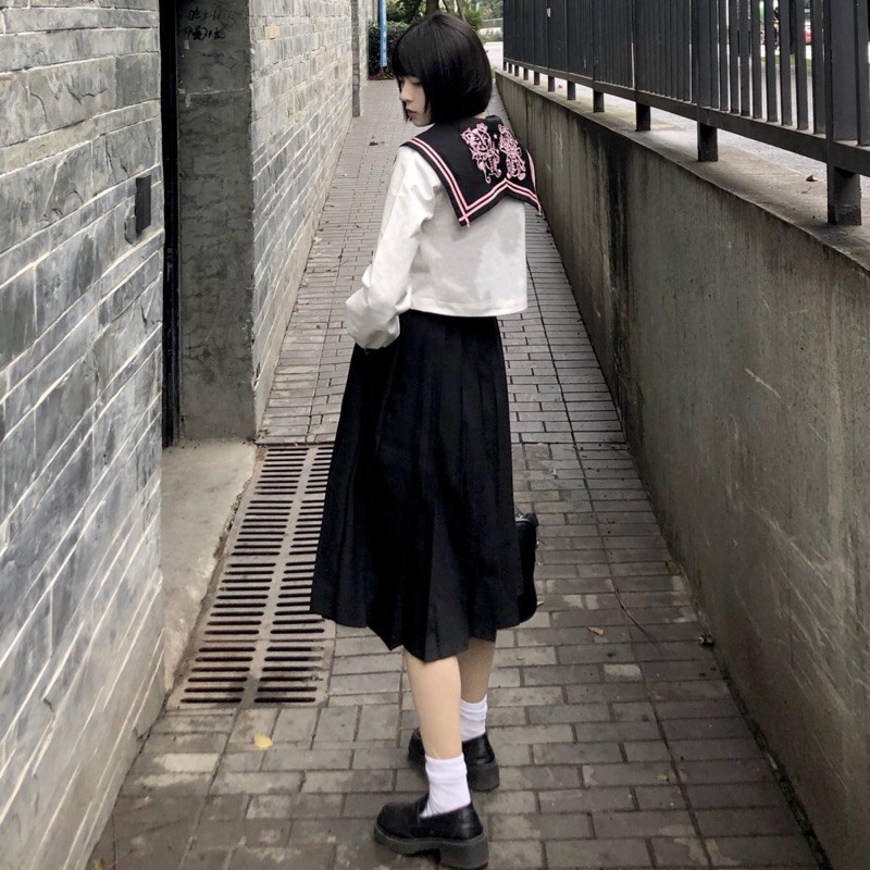 YAS0730-Set JK star rabbit and Little evil bear dài tay