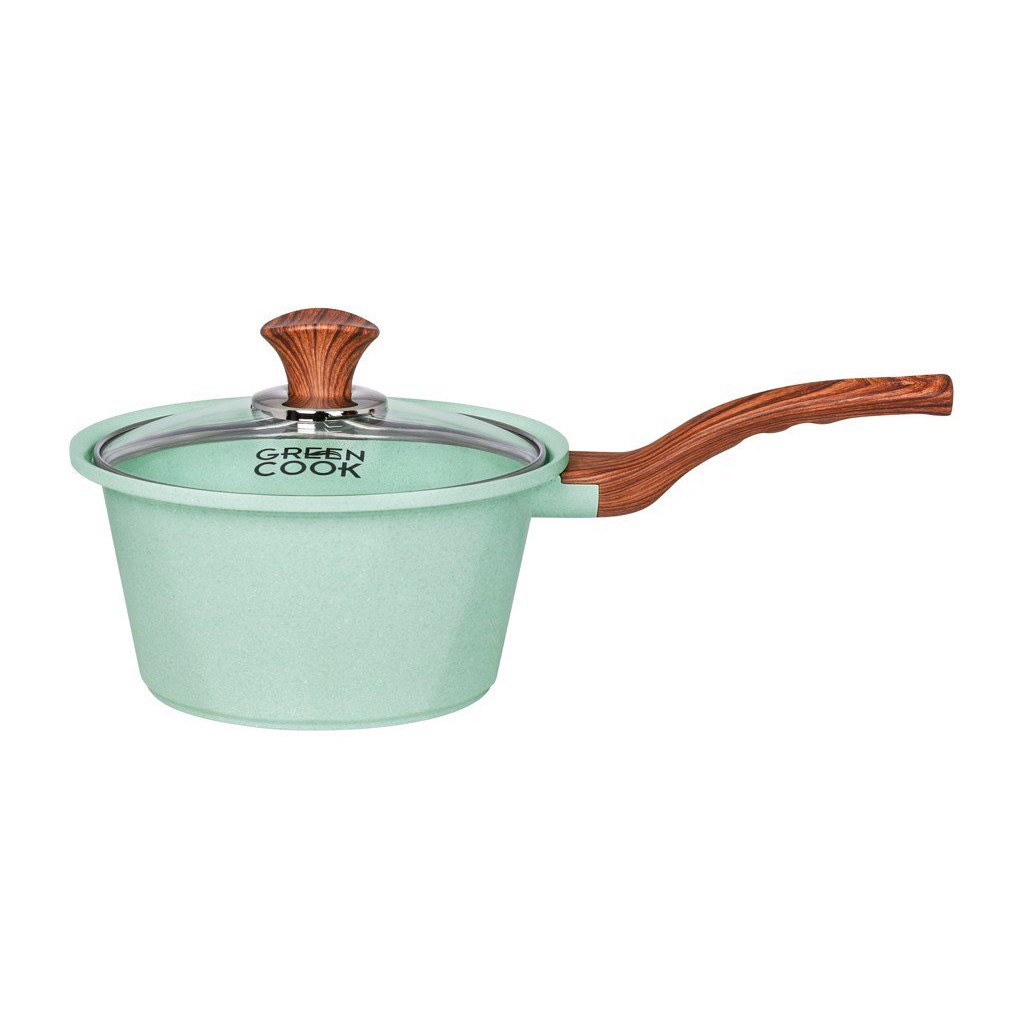 NỒI ĐUC MEN ĐÁ XANH NGỌC GREENCOOK 20-24CM (ĐÁY TỪ)