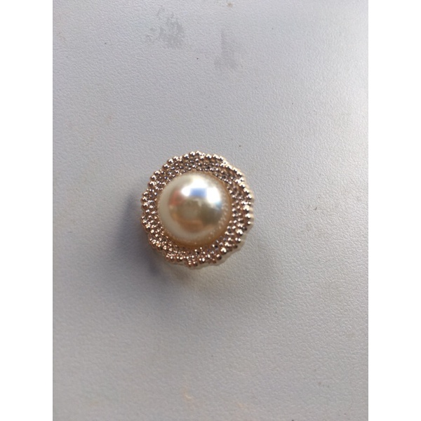 Nút ngọc đường kính 1.8CM đơm kết trang trí trên áo váy...