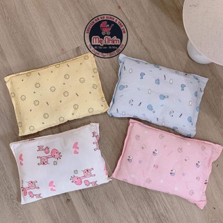 GỐI XÔ SƠ SINH DOKMA CHO BÉ, RUỘT BÔNG TỰ NHIÊN (KT 26 X 36CM) - ẢNH THẬT SHOP CHỤP