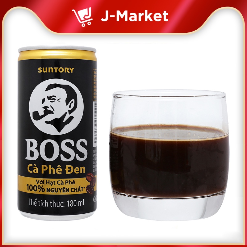 Cafe đen SUNTORY Boss