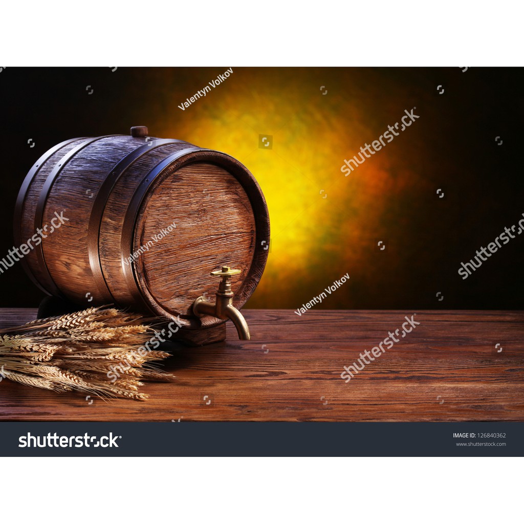 Tranh lụa 3d trang trí Nhà hàng Beer rượu Kích Thước 1,5m x 2m QBQN-4