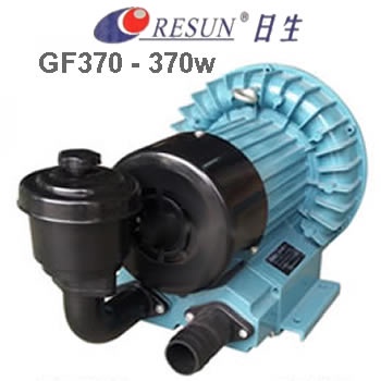 Máy Sủi Khí Oxy Resun GF 370W. Máy Sục Oxy Lớn Dành Cho Bể Hải Sản, Bể Cá Cảnh