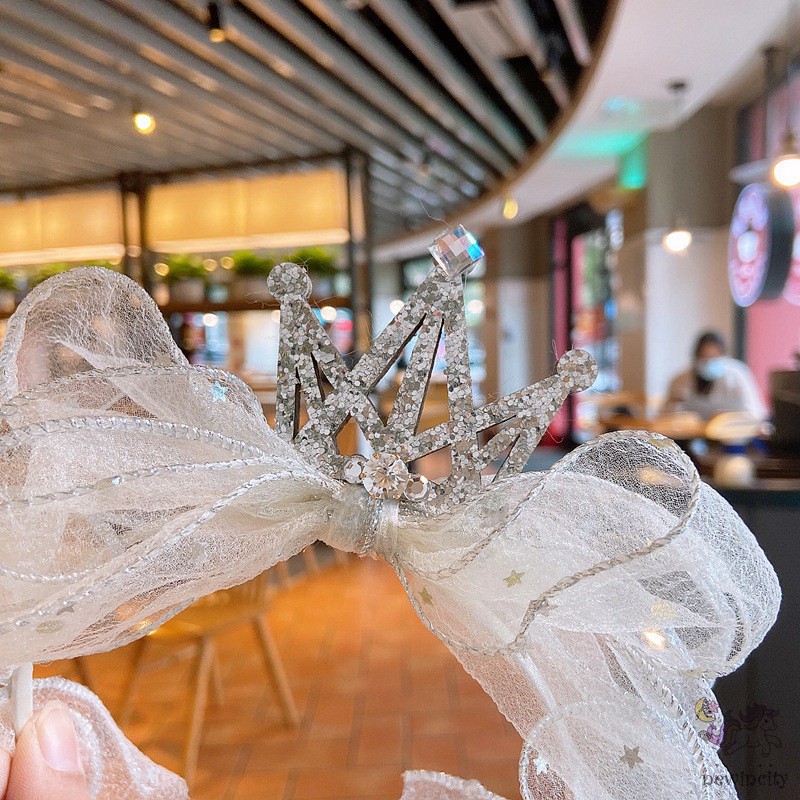 Cài tóc thiết kế hình vương miện đáng yêu dành cho bé gái