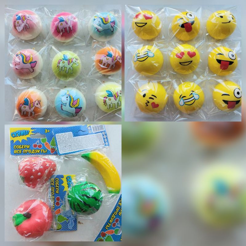 squishy trái cây mini chính mẫu đẹp