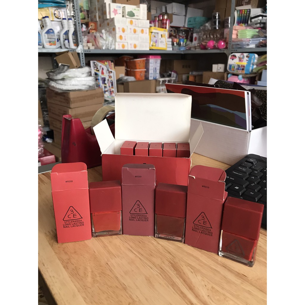 Sơn móng tay 3CE #RD08 - #RD09 - #RD10