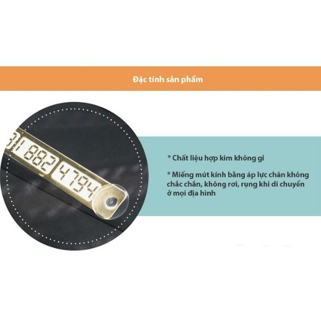 [Đồ chơi xe hơi] Thẻ ghi số điện thoại trên ô tô | BigBuy360 - bigbuy360.vn