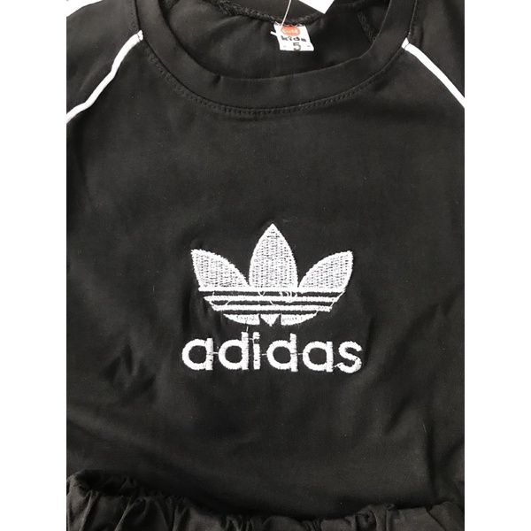 Bộ adidas cho bé, bộ cotton hè cho bé siêu đẹp hai màu dễ mặc