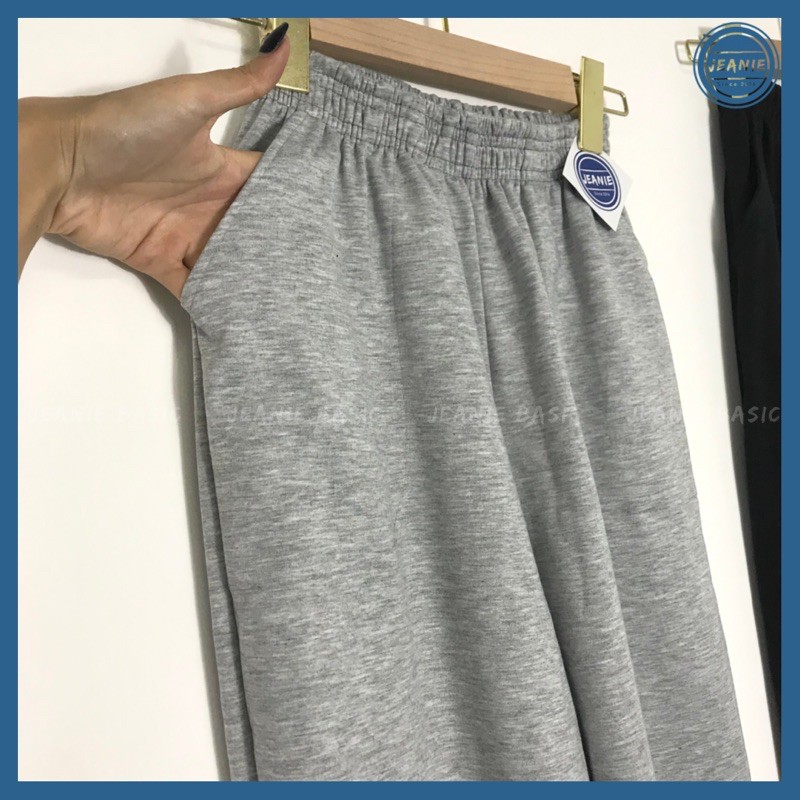 Quần Nỉ Nam Nữ Jogger Chất Nỉ Da Cá Xịn Nam Nữ  Quần nỉ bo ống
