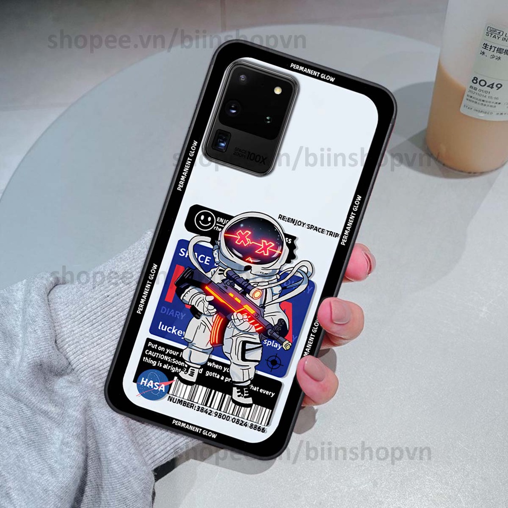 Ốp Samsung S20 Ultra phi hành gia vũ trụ space.x siêu đẹp, thời trang