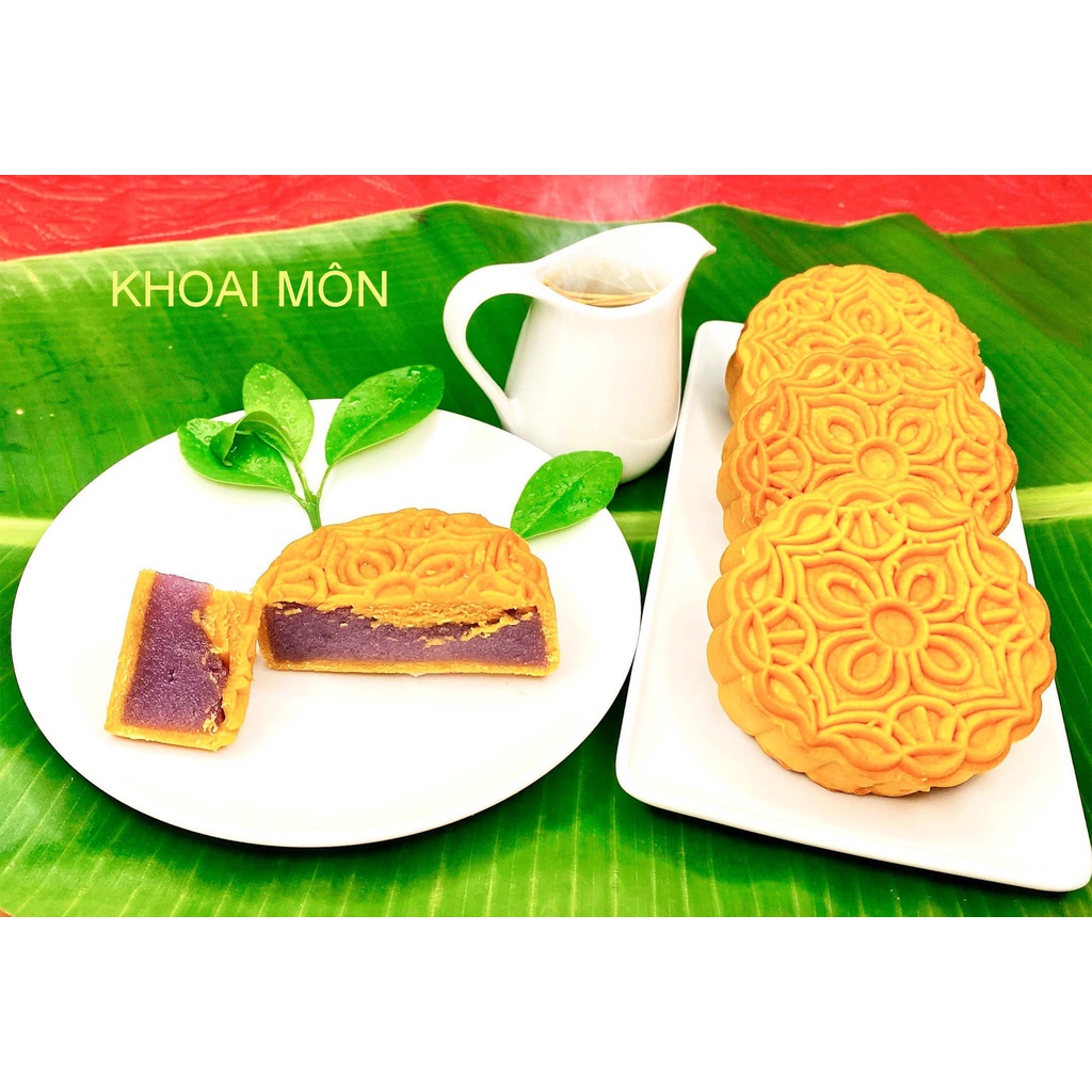 ( ảnh thật + deal sốc ) hoả tốc hộp bánh trung thu 4 cái quà tặng đủ vị siêu đặc biệt _trathaomocsi