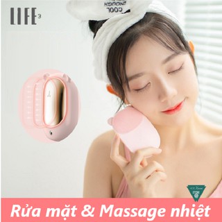 Máy rửa mặt Xiaomi 3life Clean Bear -Máy rửa mặt sóng âm Xiaomi 3life Clean Bear