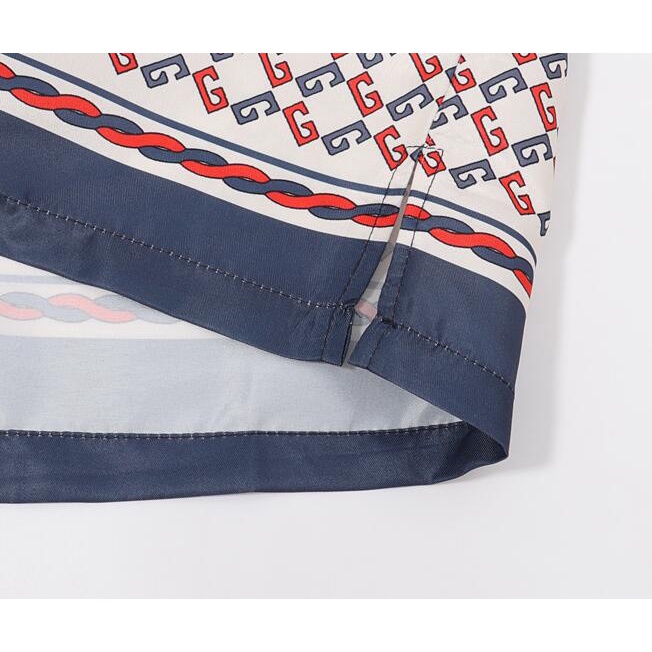 Áo Sơ Mi Cotton Ngắn Tay In Họa Tiết Thời Trang Cá Tính