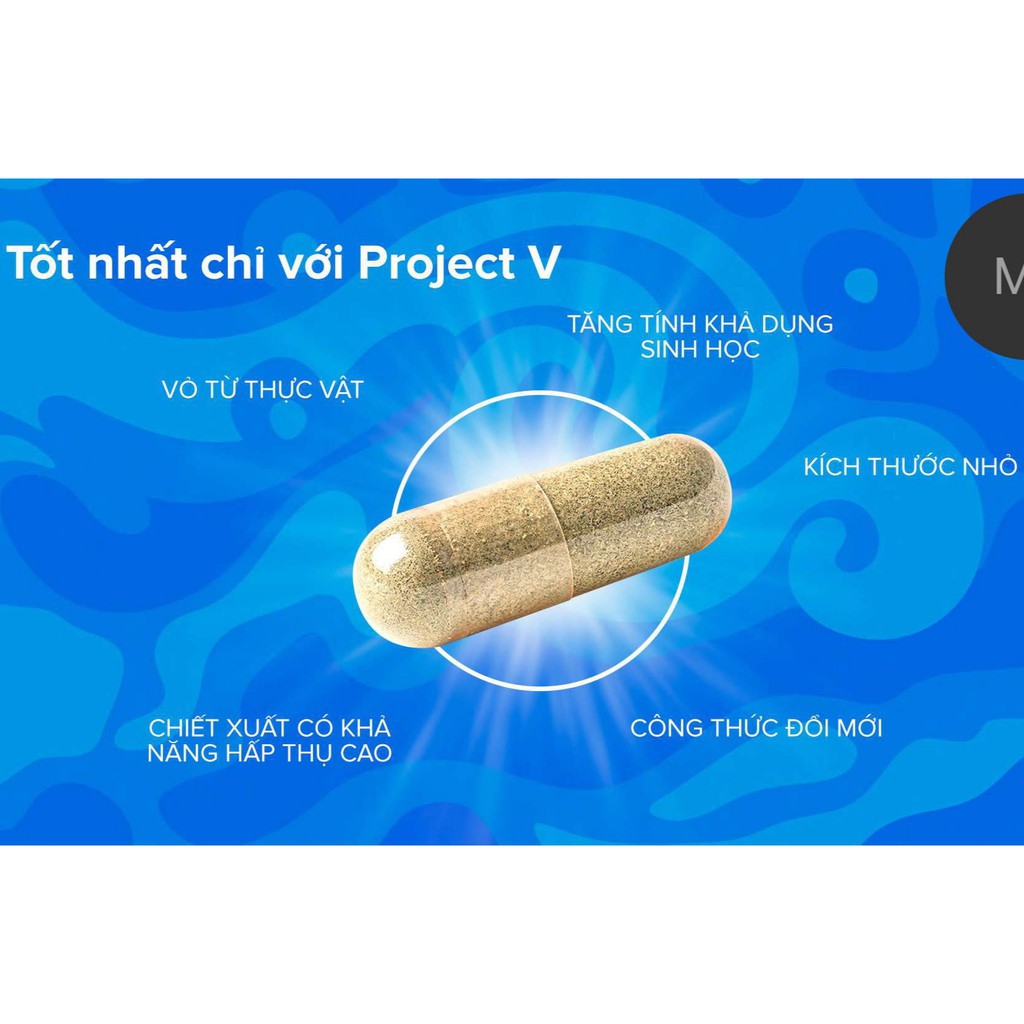 [ SALE LỚN ] - Project V - CH (Chromevital) Vision - Tăng nguồn năng lượng chống mệt mỏi cơ thể