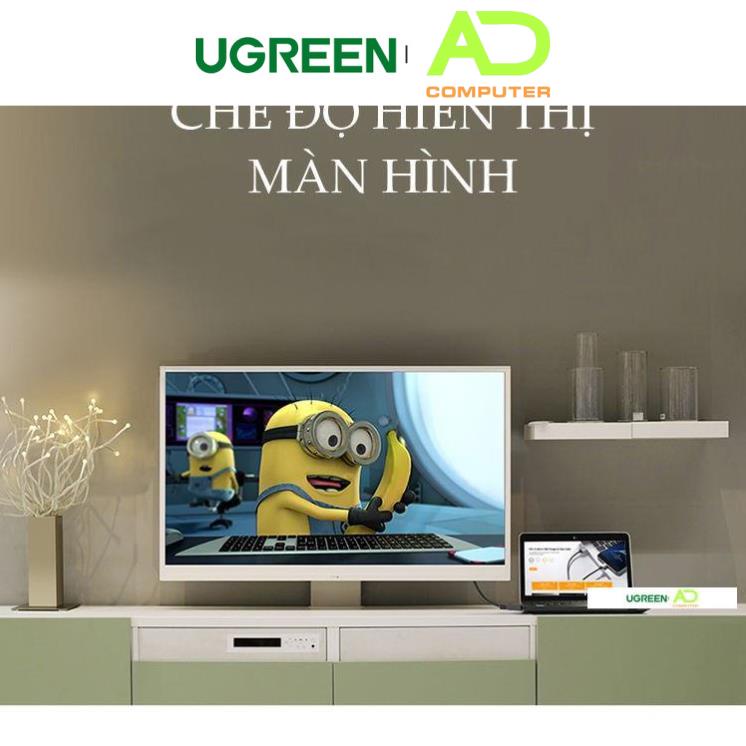 Cáp HDMI 2.0 hỗ trợ 4k×2k, 3D Full HD1080 dạng dây dẹt màu đen dài từ 1.5-5m UGREEN ED015 - Hàng phân phối chính hãng